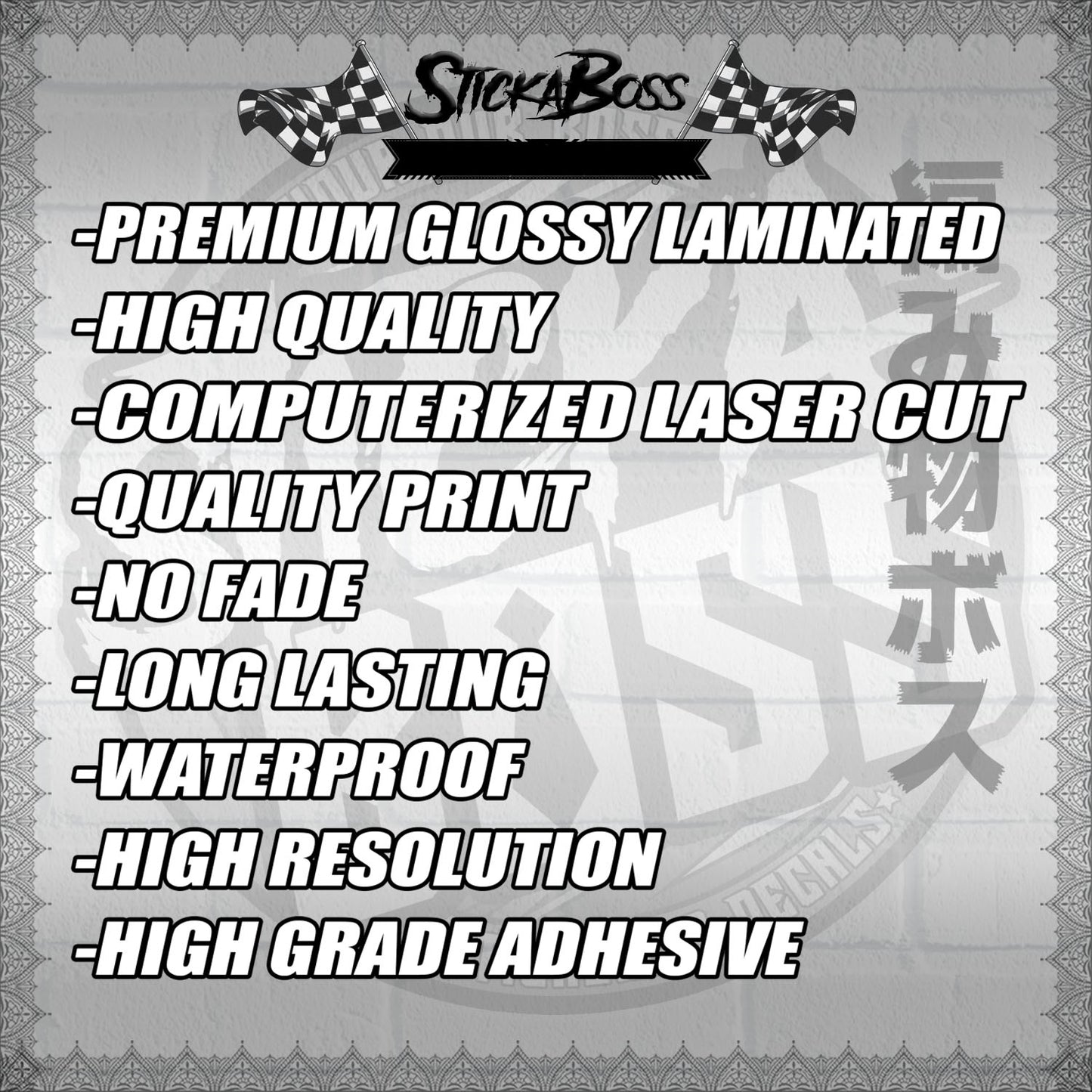 CLICK 125 / 150 V2 DECALS ( MALAYSIAN CONCEPT 01 )【WITH FREEBIES】