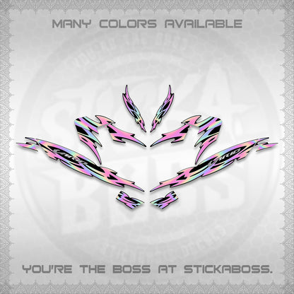 CLICK 125 V4 INDO VARIO DECALS (2026 NUSANTARA STRIPING) STICKER DECALS By STICKABOSS