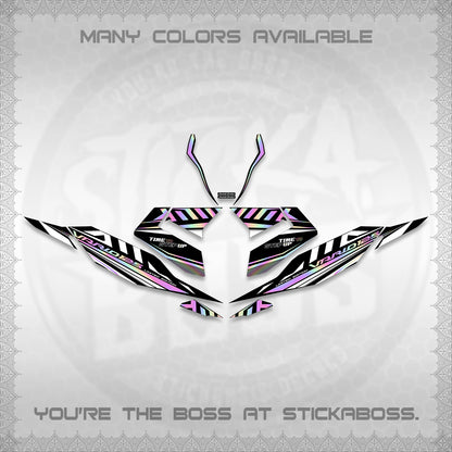 CLICK 125 V4 VARIO DECALS (2026 VR0007 DESIGN) STICKER KITS By STICKABOSS