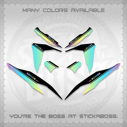 CLICK V2 DECALS (TRUENO STYLE DESIGN) STICKER KITS BY STICKABOSS