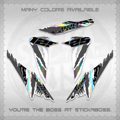 CLICK 125 V2 VARIO FOR WHITE DECALS (2022 SPLASH SPECIAL) STICKER KITS BY STICKABOSS