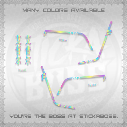 FAZZIO DECALS (2026 JAPAN LINES) STICKER KITS BY STICKABOSS