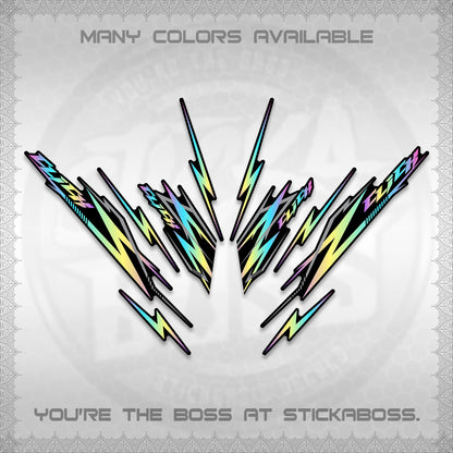 CLICK 125 V2 INDO DECALS (2024 CL 00-A8 STYLE) STICKER KITS By STICKABOSS