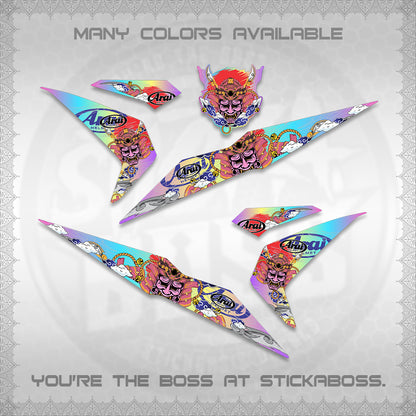 BEAT FI V2 INDO DECALS (2026 NEW SAMURAI MOTIF) STICKER KITS BY STICKABOSS