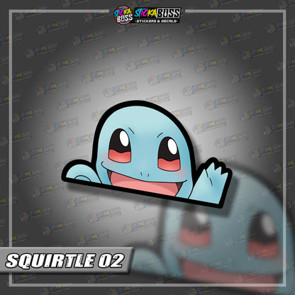 POKEMON | ANIME PEEKER STICKER【VINYL PRINTED】( LAMINATED / WATERPROOF )