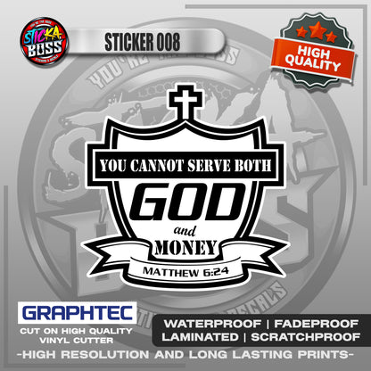 BIBLE VERSE STICKERS PART 1 | VINYL WATERPROOF STICKER | PREMIUM LAMINATED【PRINTED】