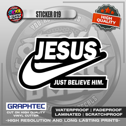 BIBLE VERSE STICKERS PART 1 | VINYL WATERPROOF STICKER | PREMIUM LAMINATED【PRINTED】