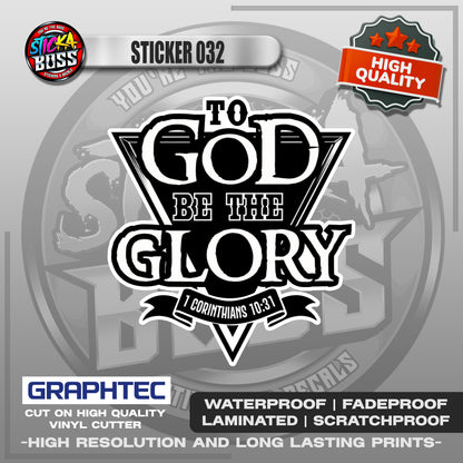 BIBLE VERSE STICKERS PART 2 | VINYL WATERPROOF STICKER | PREMIUM LAMINATED【PRINTED】