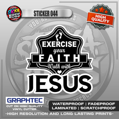 BIBLE VERSE STICKERS PART 2 | VINYL WATERPROOF STICKER | PREMIUM LAMINATED【PRINTED】
