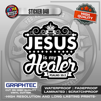 BIBLE VERSE STICKERS PART 2 | VINYL WATERPROOF STICKER | PREMIUM LAMINATED【PRINTED】