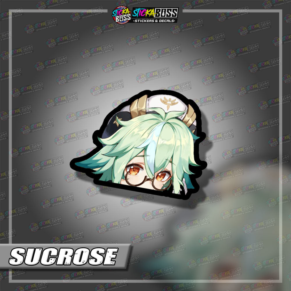 GENSHIN IMPACT | ANIME PEEKER STICKER【VINYL PRINTED】( LAMINATED / WATERPROOF )