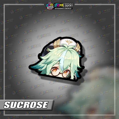 GENSHIN IMPACT | ANIME PEEKER STICKER【VINYL PRINTED】( LAMINATED / WATERPROOF )