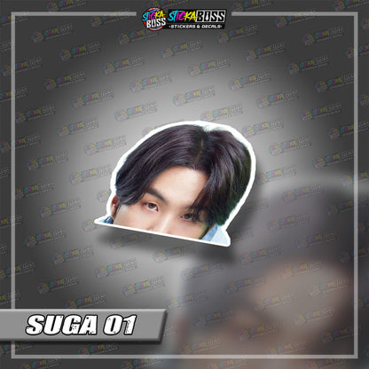 BTS |PEEKER STICKER【VINYL PRINTED】( LAMINATED / WATERPROOF )