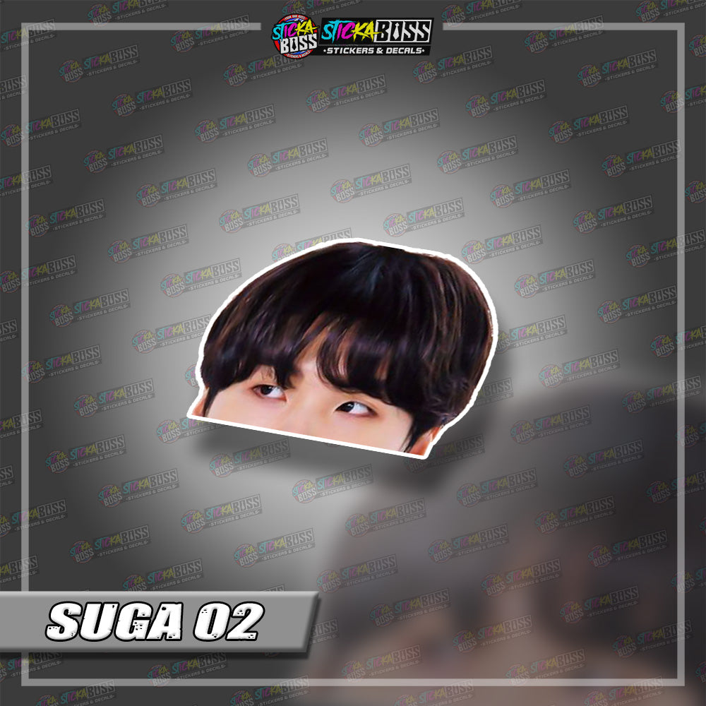 BTS |PEEKER STICKER【VINYL PRINTED】( LAMINATED / WATERPROOF )