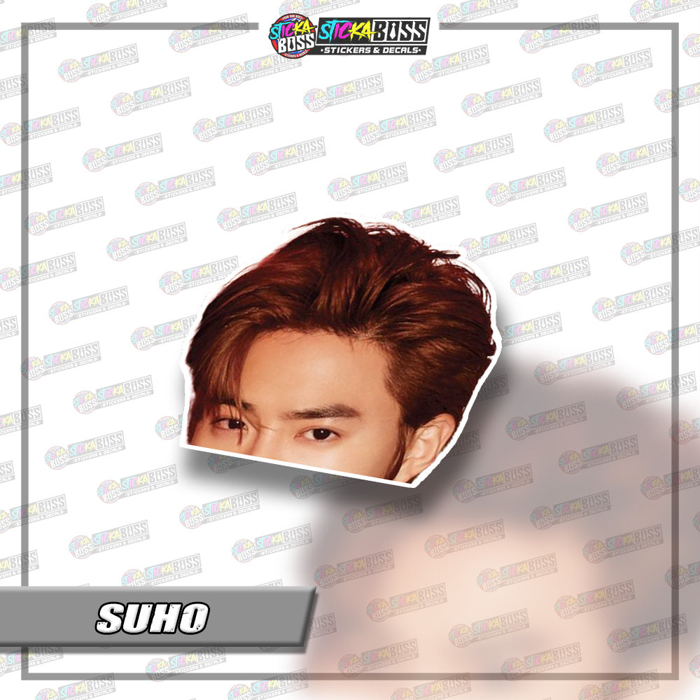 EXO | PEEKER STICKER【VINYL PRINTED】( LAMINATED / WATERPROOF )