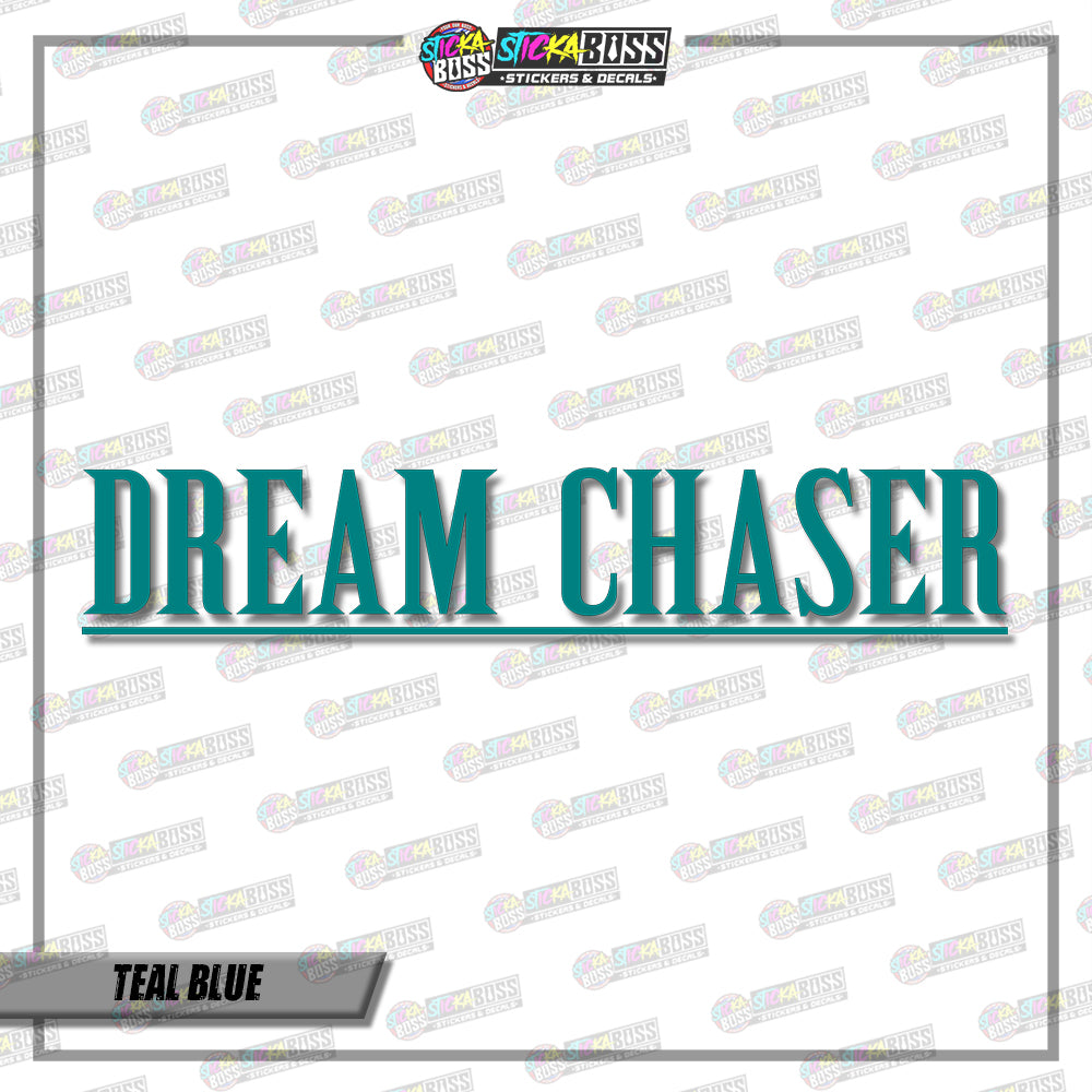 DREAM CHASER ( VINYL CUT-OUT STICKER DECALS )【Stickaboss】