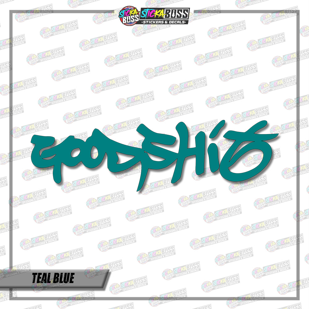 GOODSHIT  ( VINYL CUT-OUT STICKER DECALS )【Stickaboss】