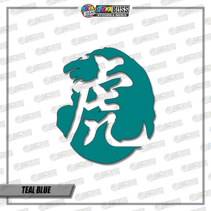 CHINESE ZODIAC TIGER ( VINYL CUT-OUT STICKER DECALS )【Stickaboss】