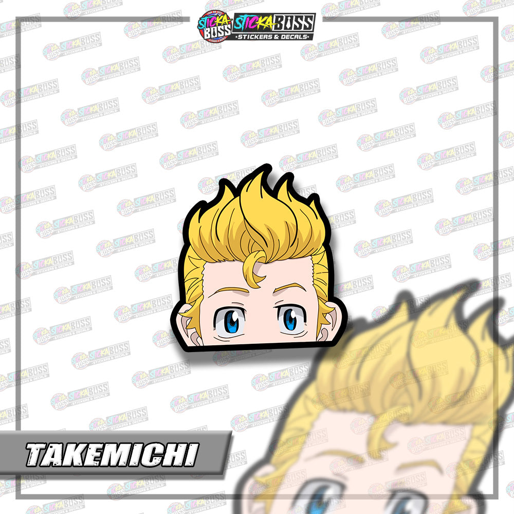 TOKYO REVENGERS | ANIME PEEKER STICKER【VINYL PRINTED】( LAMINATED / WATERPROOF )