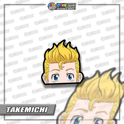 TOKYO REVENGERS | ANIME PEEKER STICKER【VINYL PRINTED】( LAMINATED / WATERPROOF )