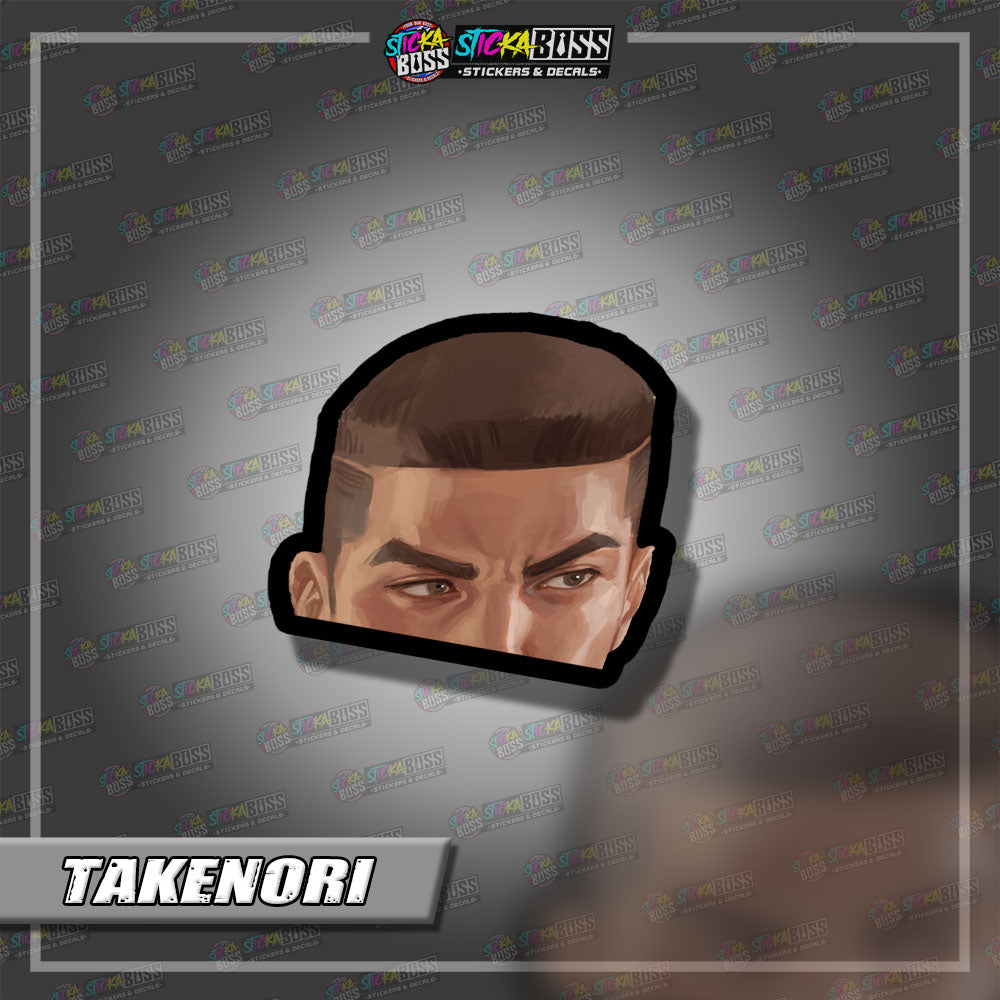 SLAM DUNK | ANIME PEEKER STICKER【VINYL PRINTED】( LAMINATED / WATERPROOF )