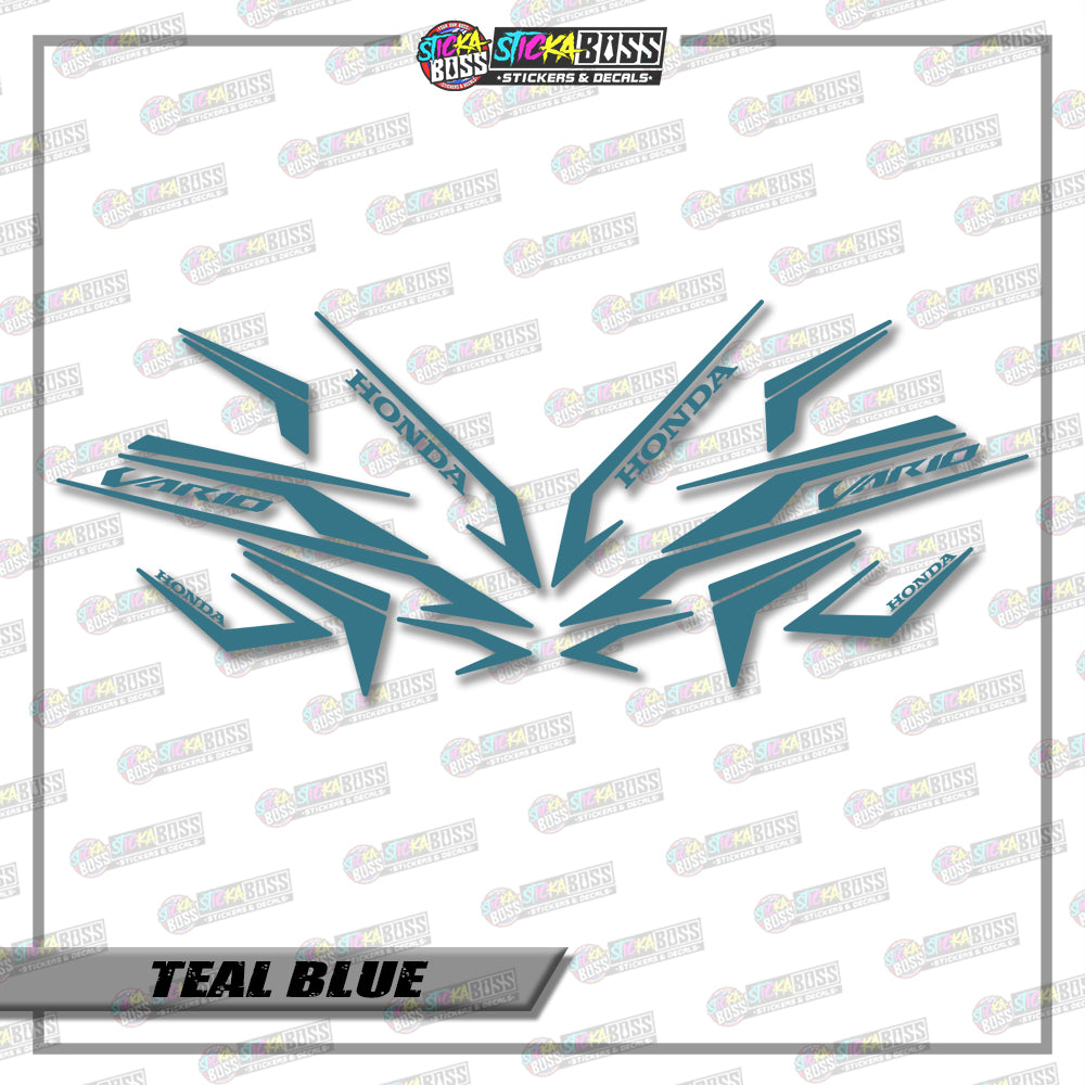 CLICK V2 CUT-OUT DECALS ( 001 VARIO SHARP STRIPPING )【Stickaboss】