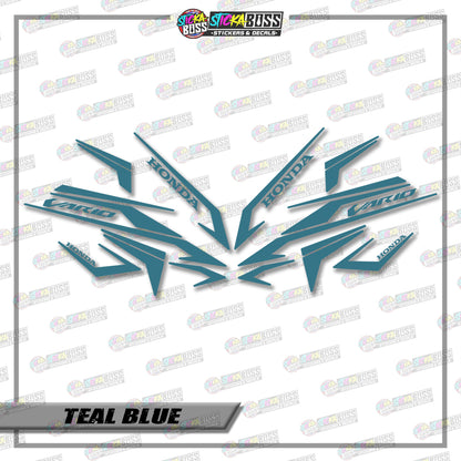 CLICK V2 CUT-OUT DECALS ( 001 VARIO SHARP STRIPPING )【Stickaboss】