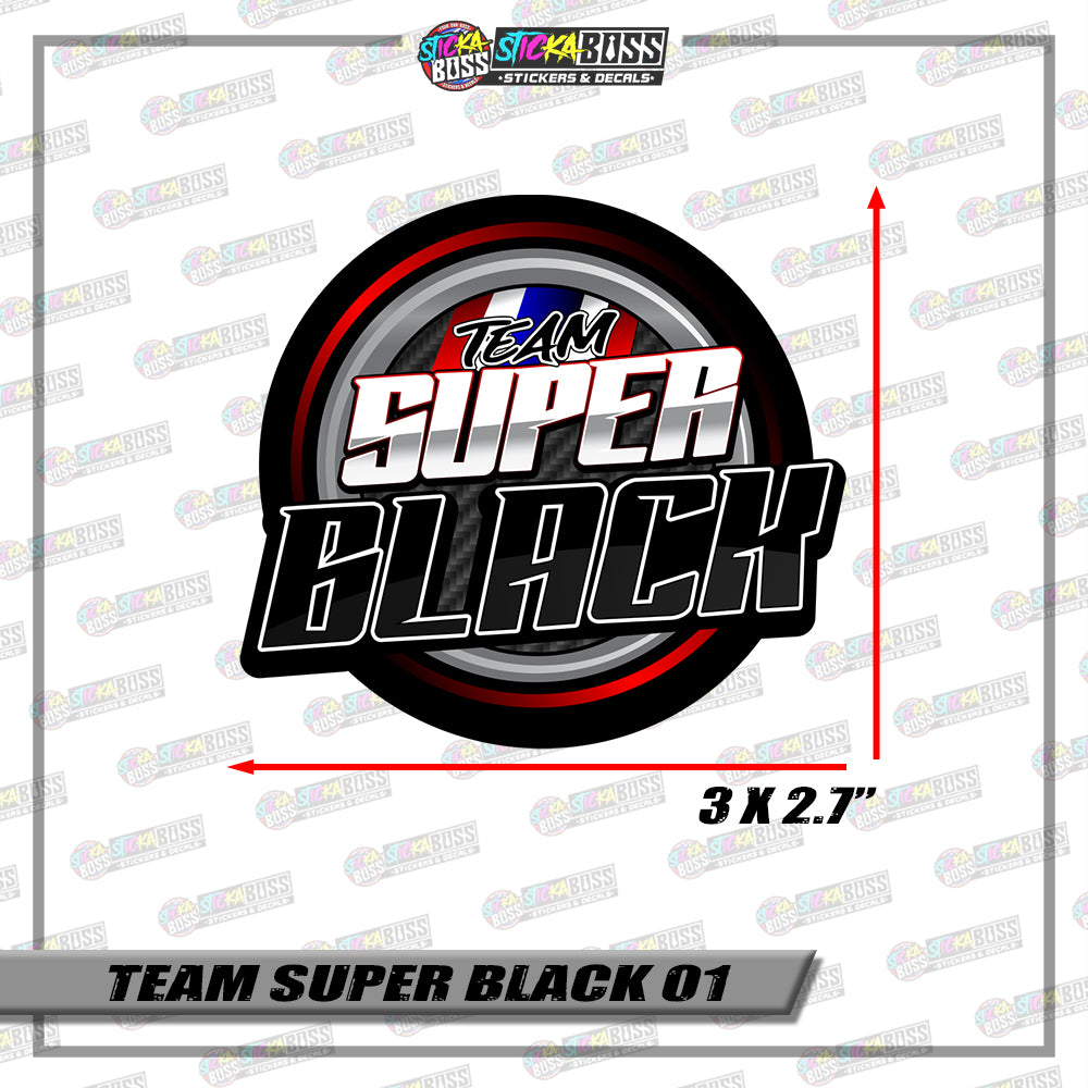 TEAM SUPER COLOR【PRINTED【Stickaboss】