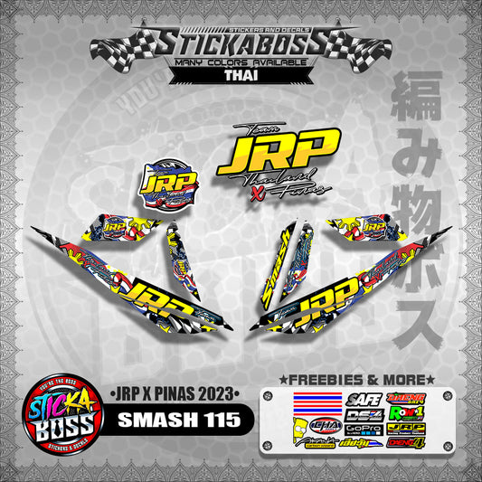 SMASH 115 DECALS ( JRP X PINAS 2023 )【WITH FREEBIES】