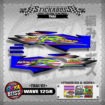 HONDA WAVE 125 R ( THAI V2 ) 【WITH FREEBIES】