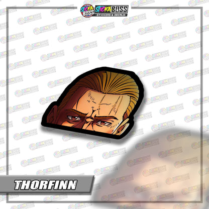 VINLAND  SAGA | ANIME PEEKER STICKER【VINYL PRINTED】( LAMINATED / WATERPROOF )
