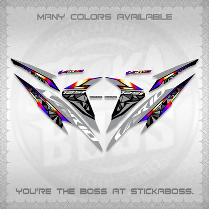 CLICK 125 V2 VARIO DECALS (2018–2022 STYLE DESIGN) STICKER DECALS BY STICKABOSS