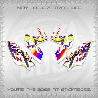 CLICK 125 V3 VARIO FOR WHITE DECALS (2026 STREET STYLE EDITION) STICKER DECALS By STICKABOSS