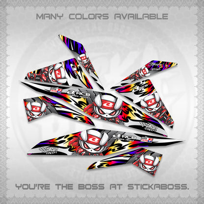 BEAT FI V1 DECALS (2026 NEW RCB 2.0 DESIGN) STICKER KITS BY STICKABOSS
