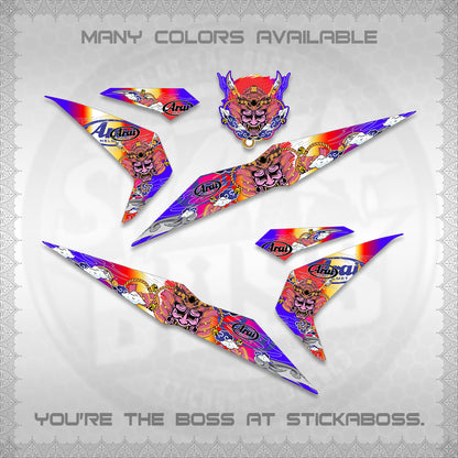 BEAT FI V2 INDO DECALS (2026 NEW SAMURAI MOTIF) STICKER KITS BY STICKABOSS