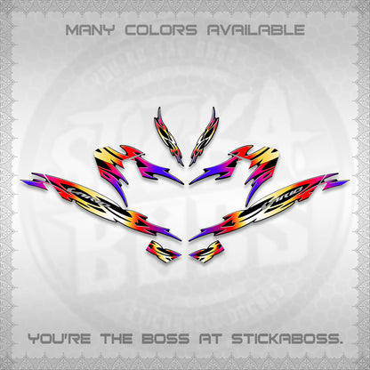 CLICK 125 V4 INDO VARIO DECALS (2026 NUSANTARA STRIPING) STICKER DECALS By STICKABOSS