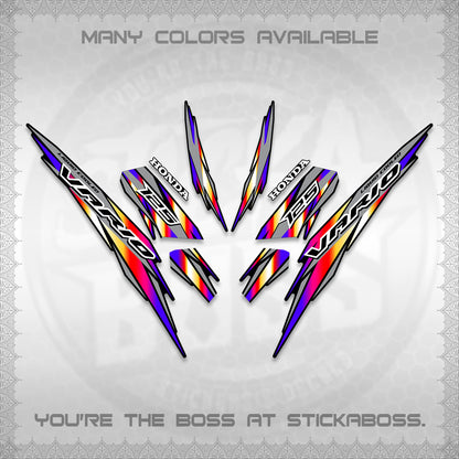 CLICK 125 V3 INDO DECALS (2024 SV 22-A1 STYLE) STICKER KITS By STICKABOSS