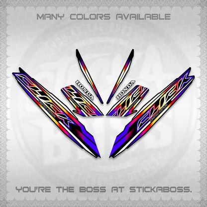 CLICK 125 V3 INDO DECALS (2024 SV 13-A2 STYLE) STICKER KITS By STICKABOSS
