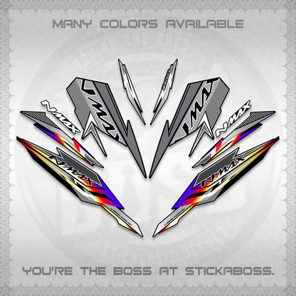 NMAX V2 DECALS (2026 VARIO STYLE) STICKER DECALS By STICKABOSS