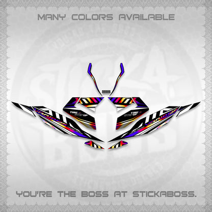 CLICK 125 V4 VARIO DECALS (2026 VR0007 DESIGN) STICKER KITS By STICKABOSS