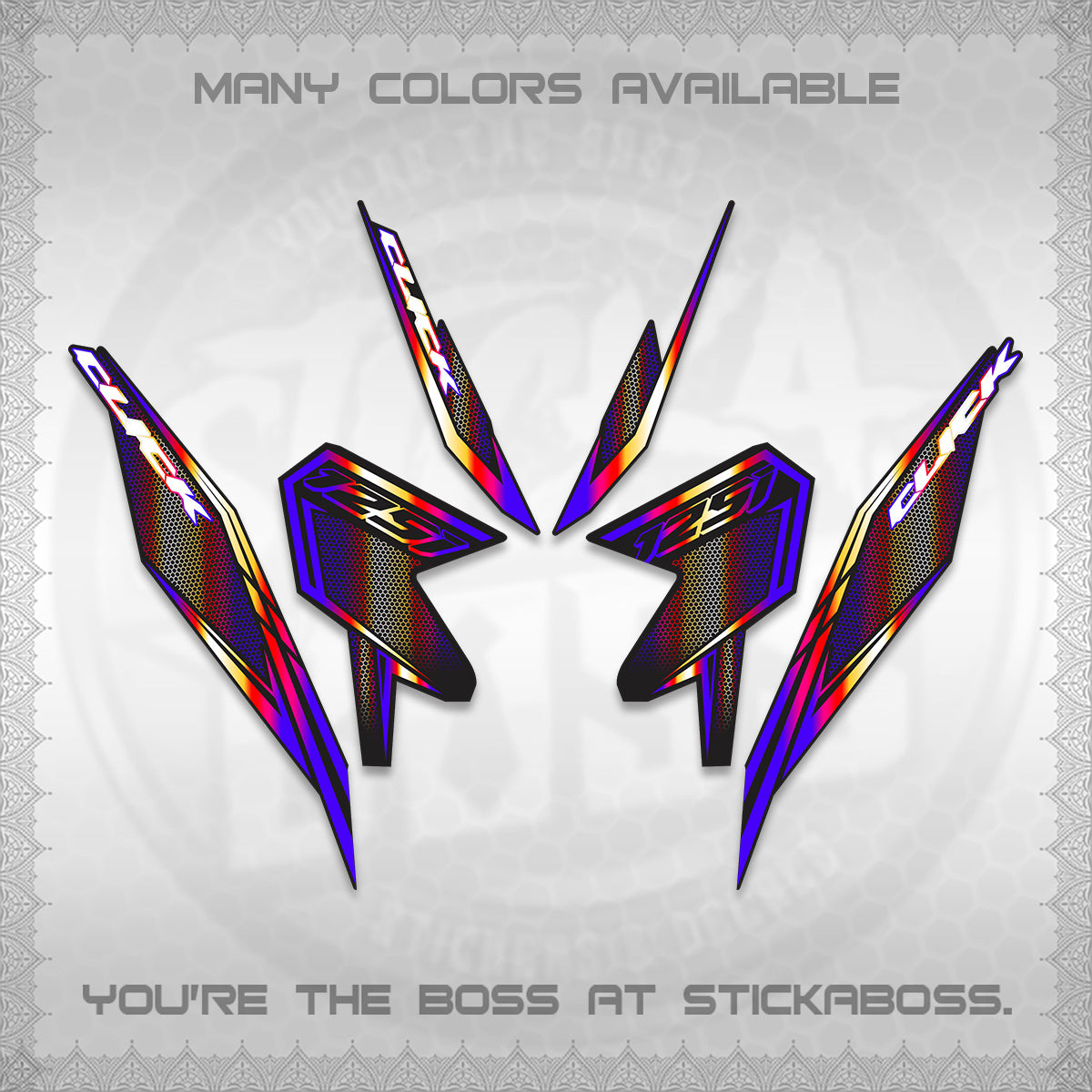 CLICK 125 V3 DECALS (2026 LINE UP DESIGN) STICKER KITS By STICKABOSS