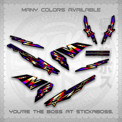 AEROX V1 MALAY CONCEPT ( NVX STARLIGHT ) STICKER DECALS By STICKABOSS