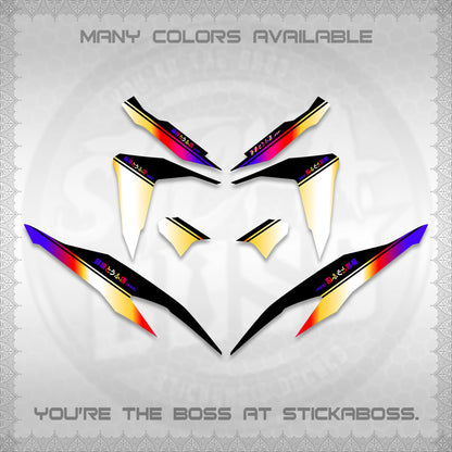 CLICK V2 DECALS (TRUENO STYLE DESIGN) STICKER KITS BY STICKABOSS