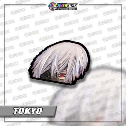 TOKYO GHOUL | ANIME PEEKER STICKER【VINYL PRINTED】( LAMINATED / WATERPROOF )