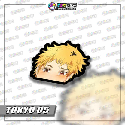TOKYO GHOUL | ANIME PEEKER STICKER【VINYL PRINTED】( LAMINATED / WATERPROOF )