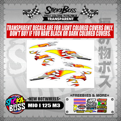 MIO I 125 M3 DECALS ( NEW HOTWHEELS )【WITH FREEBIES】