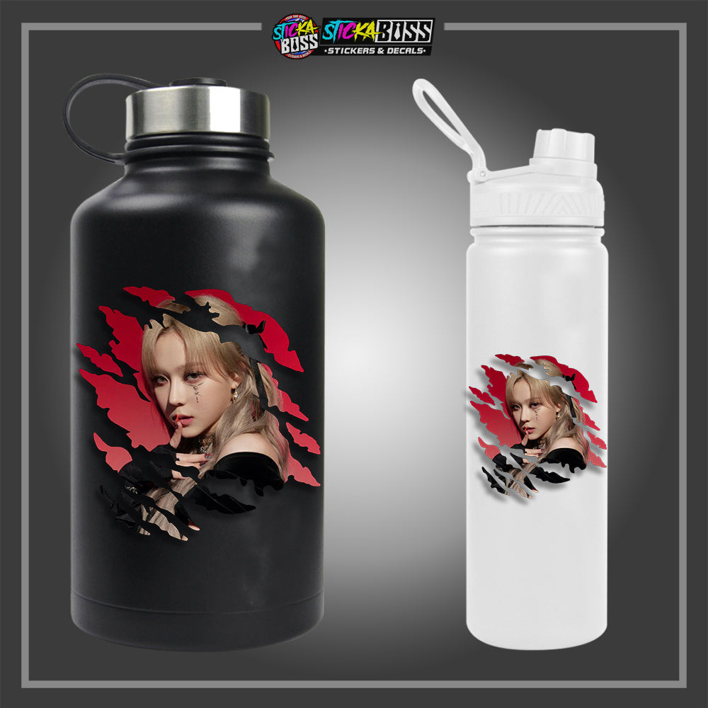 AESPA | ANIME SCRATCH STICKER【VINYL PRINTED】( LAMINATED / WATERPROOF )【Stickaboss】