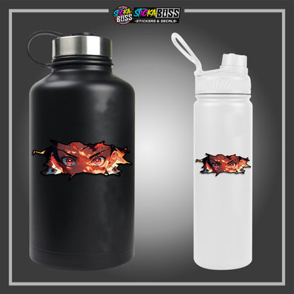DEMONSLAYER | ANIME SCRATCH STICKER【VINYL PRINTED】( LAMINATED / WATERPROOF )【Stickaboss】
