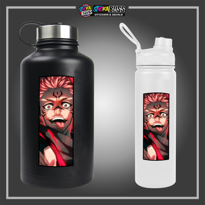 JUJUTSU KAISEN | RECTANGLE SIZE  VINYL STICKER 【VINYL PRINTED】( LAMINATED / WATERPROOF )