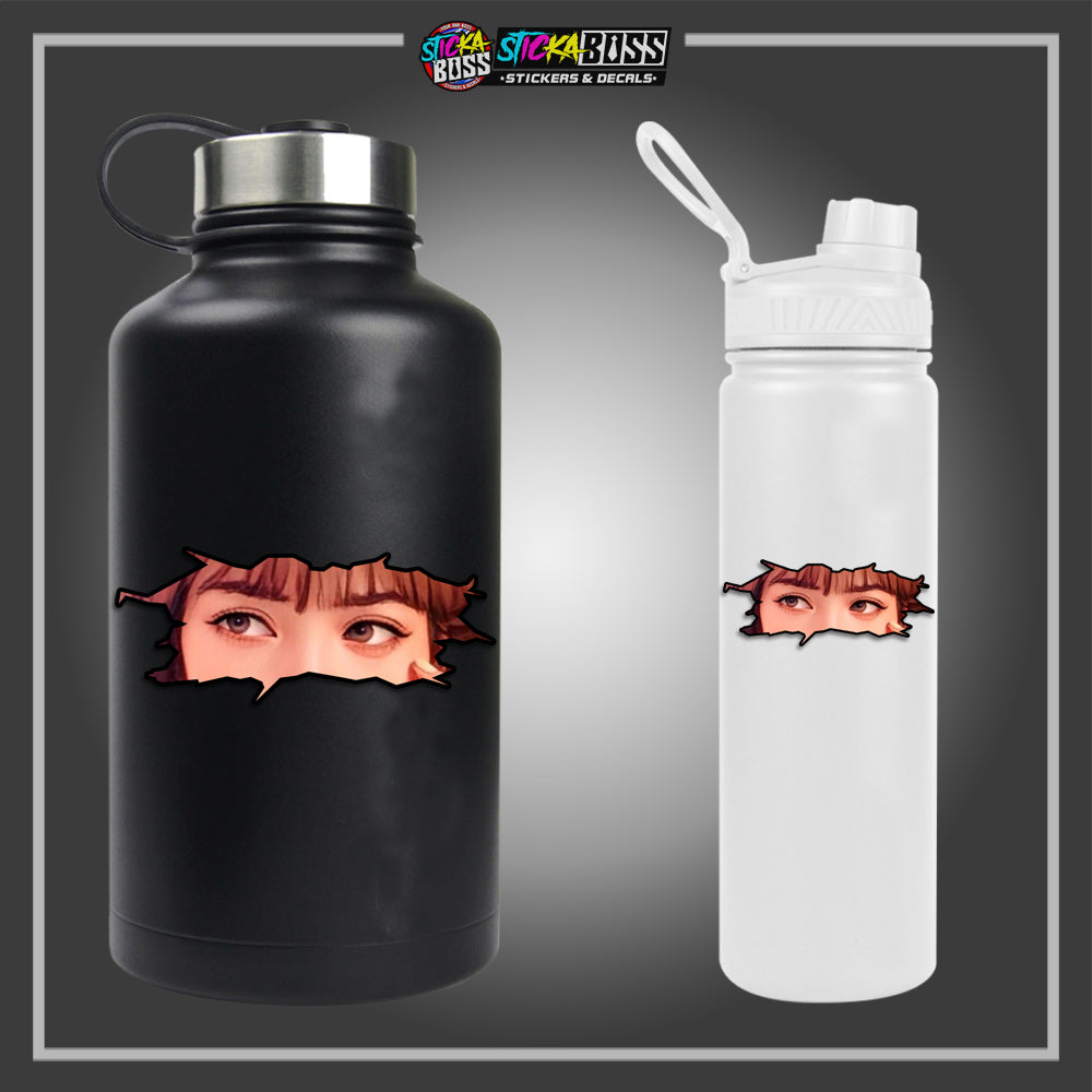 KPOP- BLACKPINK | CRACK PEEKERS  ( ANIME VINYL STICKER DECALS )【Stickaboss】